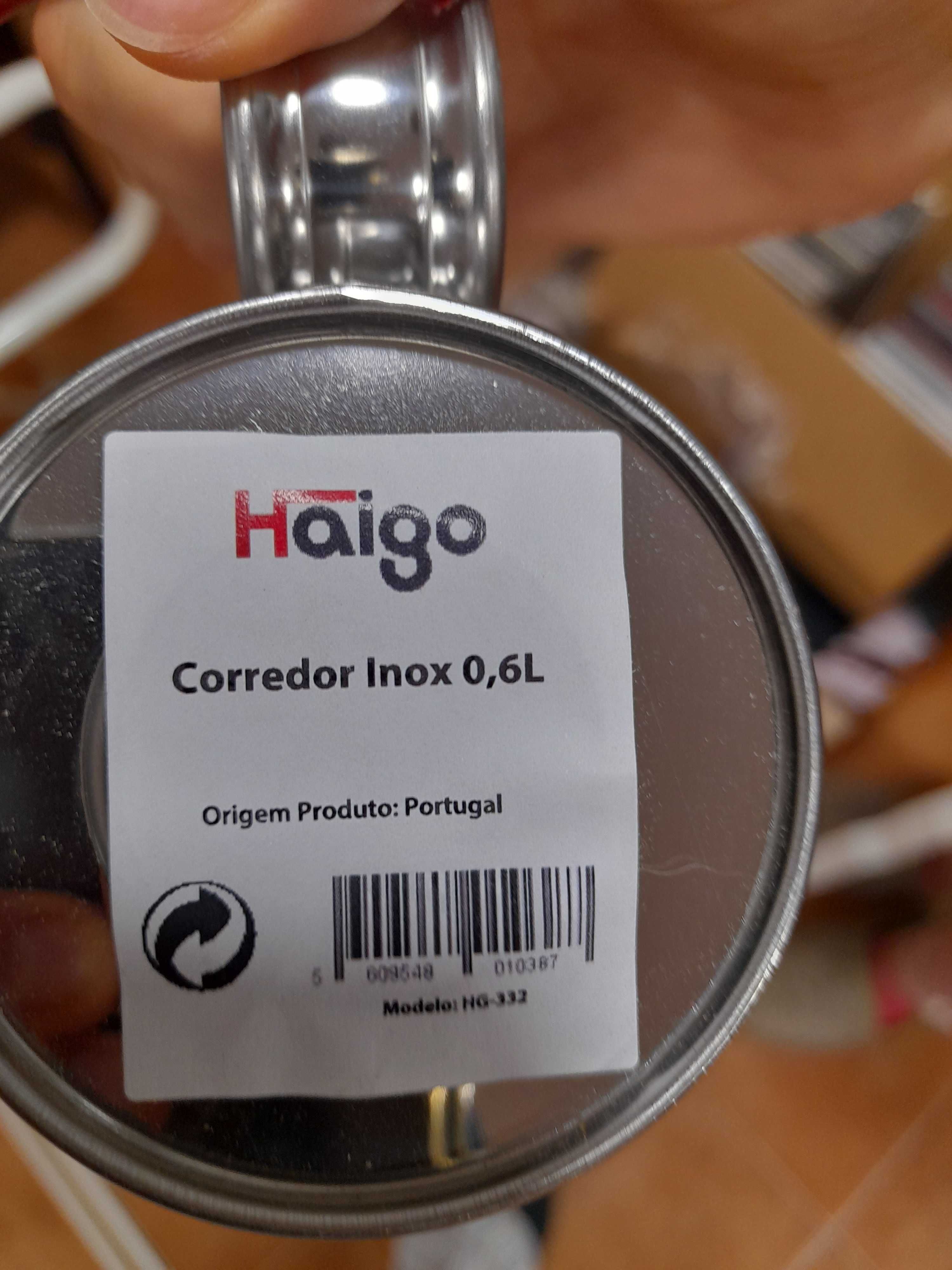 Copo/doseador de pellets/outros produtos em inox 0,6 l