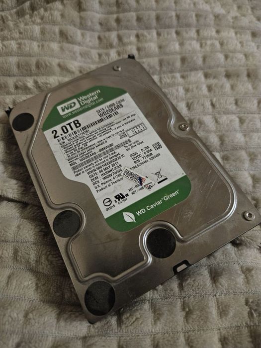 Жорсткий диск WD 2TB Green