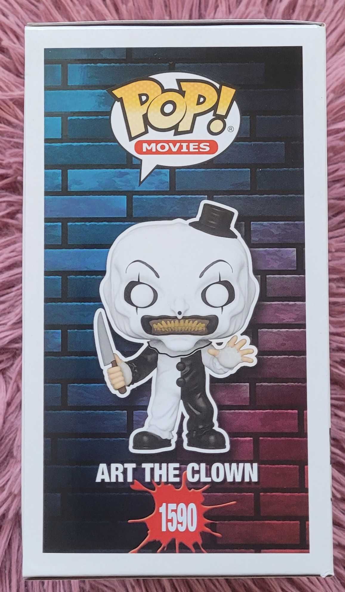 Figurka Funko POP! ART THE CLOWN WITH KNIFE Terrifier #1590