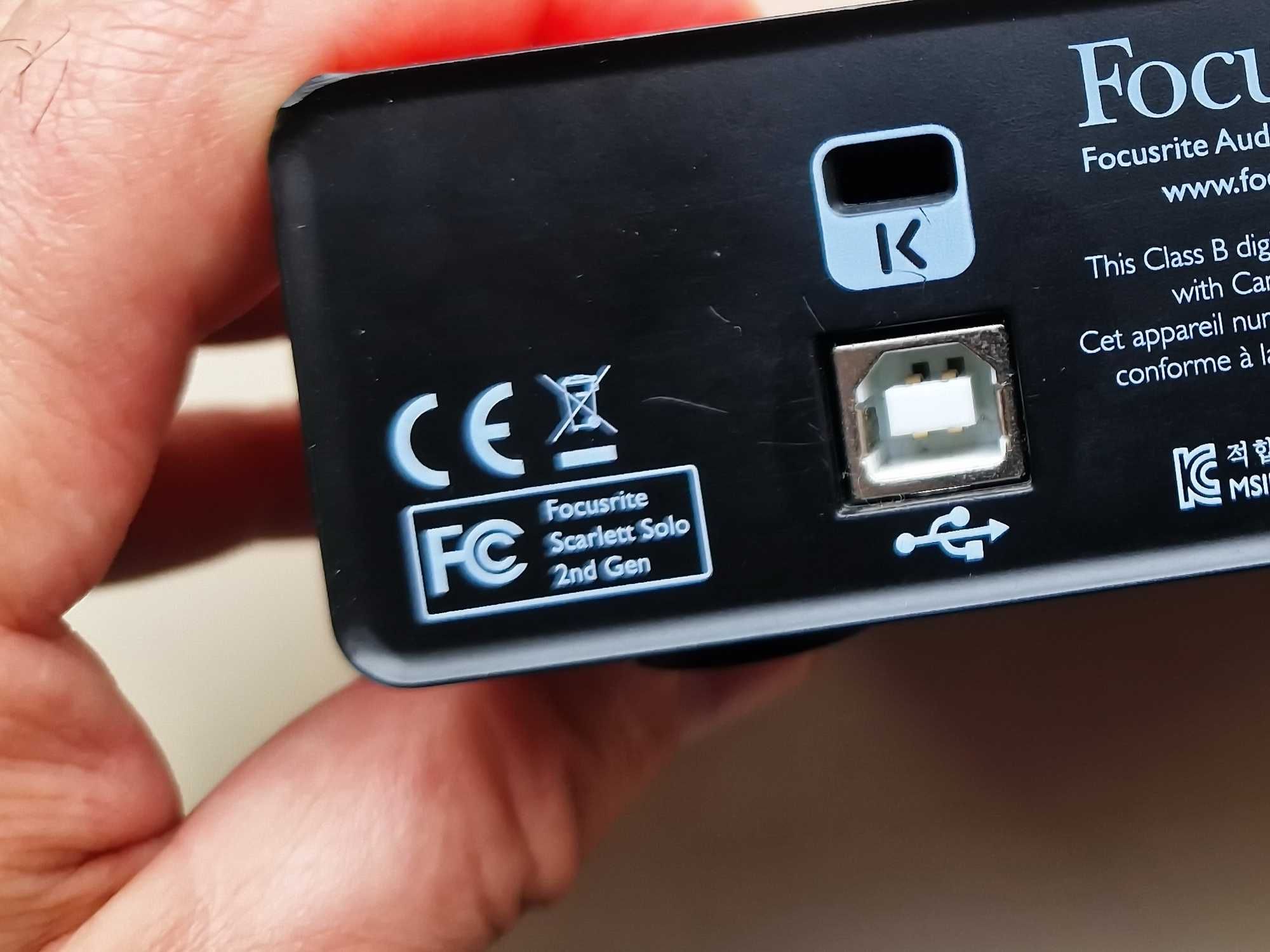 interfejs audio Focusrite - wysyłka gratis