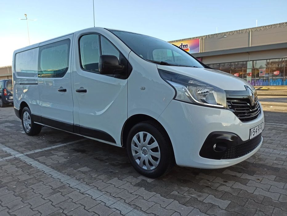 Renault Trafic BRYGADÓWKA Loong Dubelkabina 5 os Klima Sprowadzony Gotowy do rejestra