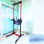 Estação de Musculação Dobrável Pull-Up, Dips, Push-Up Até 160kg