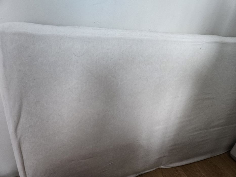 Łózeczko dziecięce Sniglar, 120x60cm, materac, oraz poduszka klin