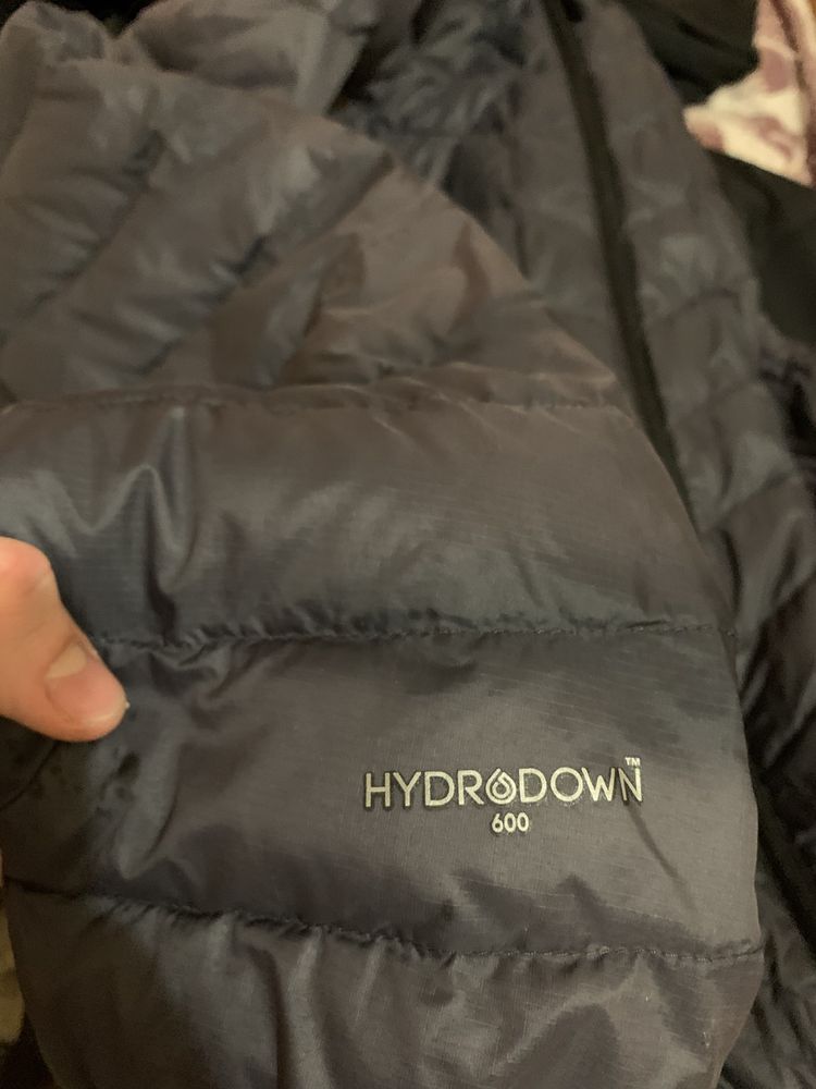 Пуховик куртка Berghaus Down Jacket Gray Hydrodown 600