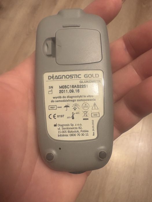 Diagnostic Gold glukometr wyrób do diagnostyki in vitro
