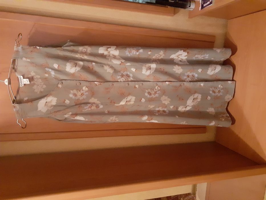 Платье-халат, б/у