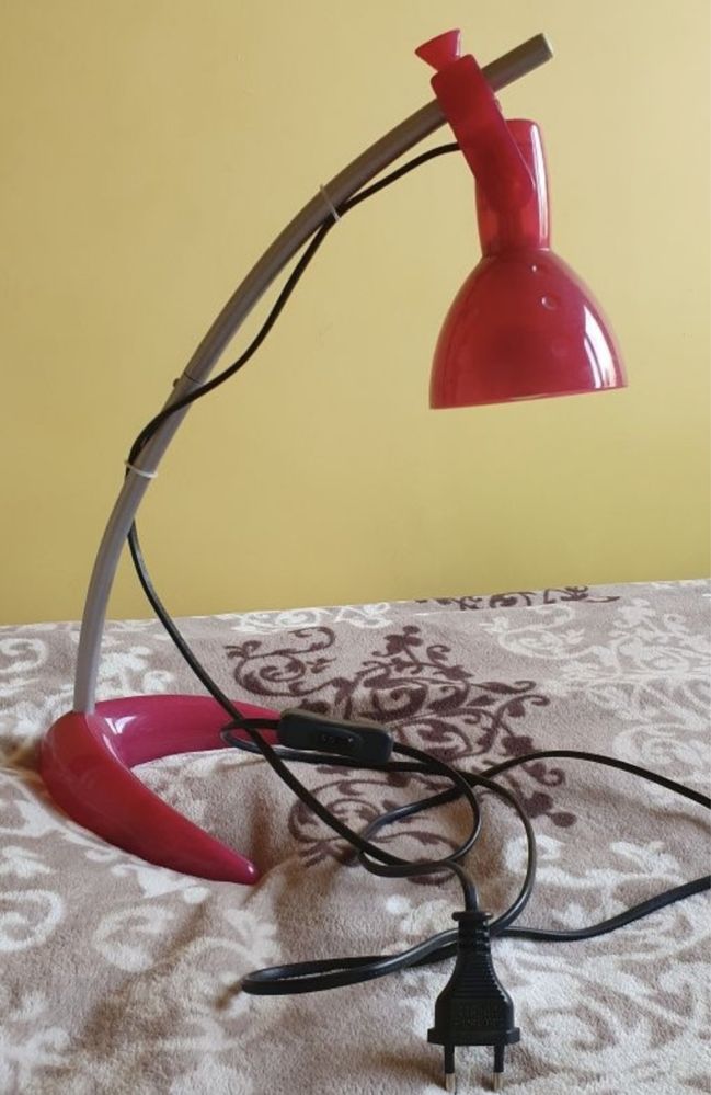 Lampka biurkowa Ikea Mörker stołowa lampa