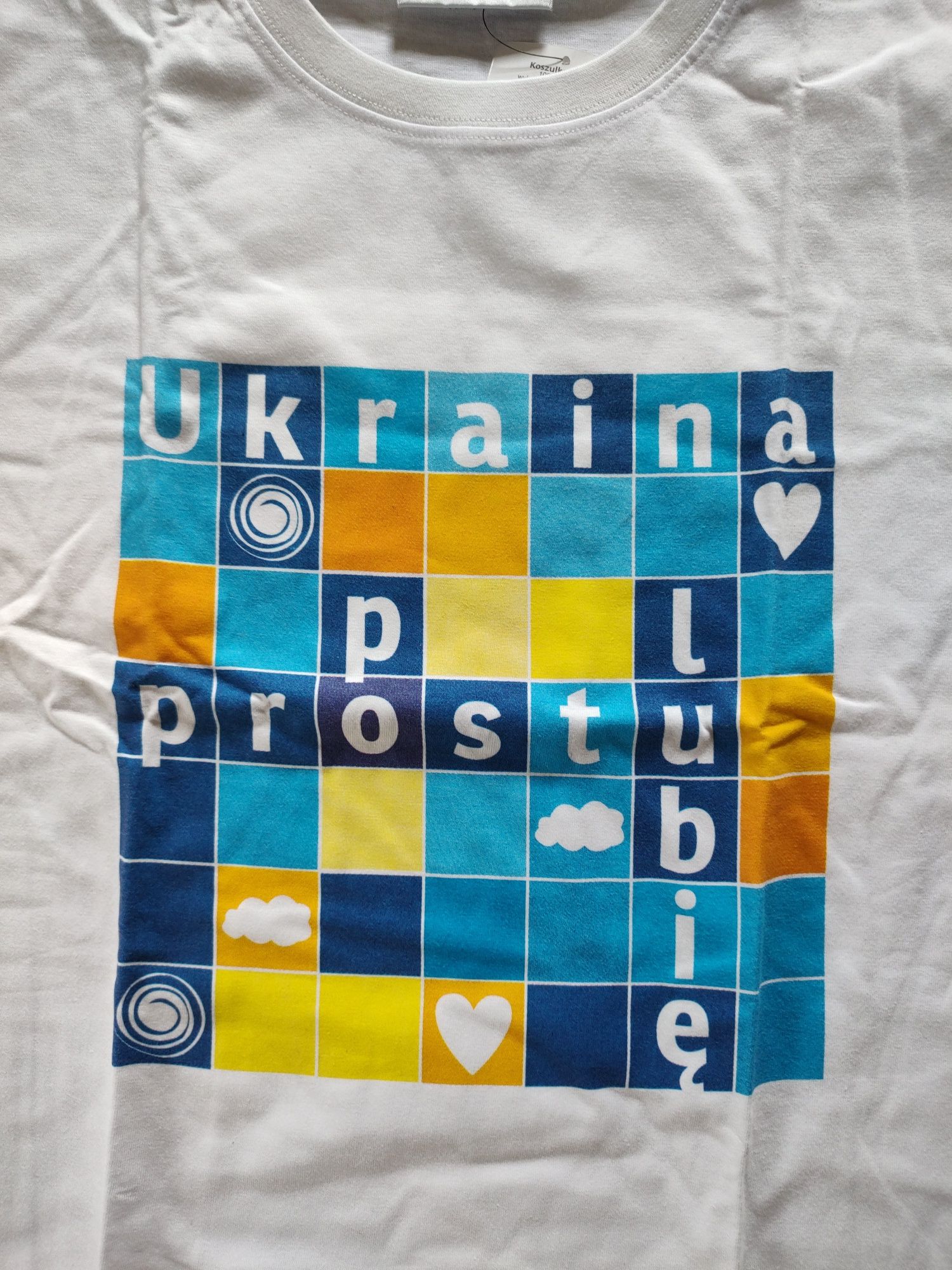 Koszulka t-shirt męski Ukraina po prostu lubię
