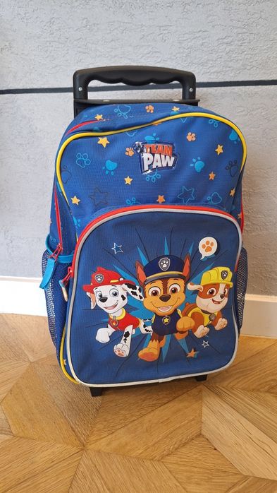 Plecak walizka na kółkach Psi Patrol Gwiazdka