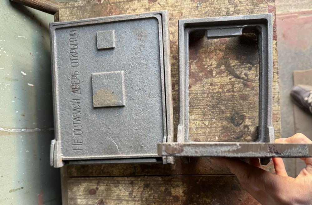 дверцы чугунные для печи, буржуйки