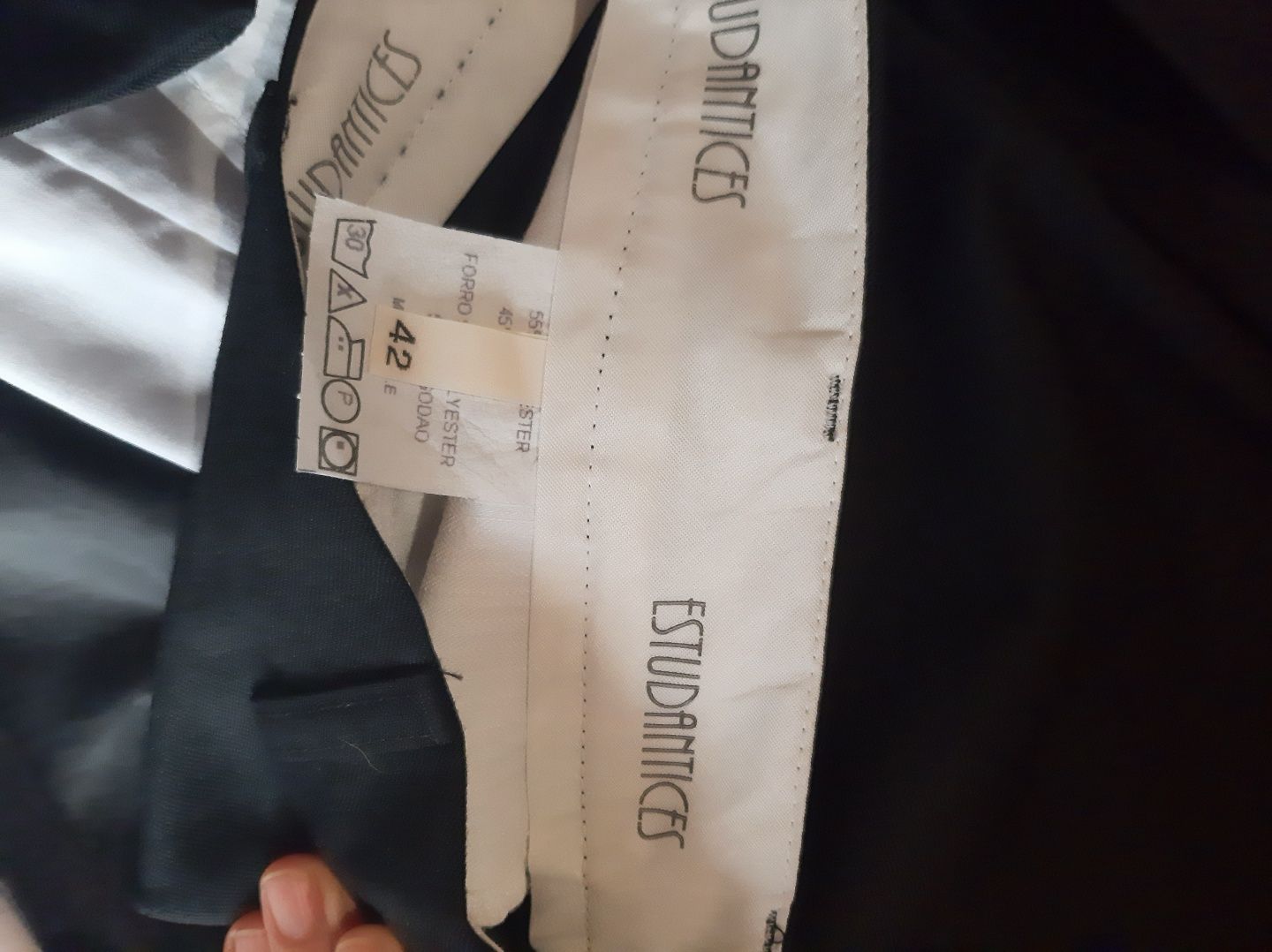 Traje académico masculino Lisboa