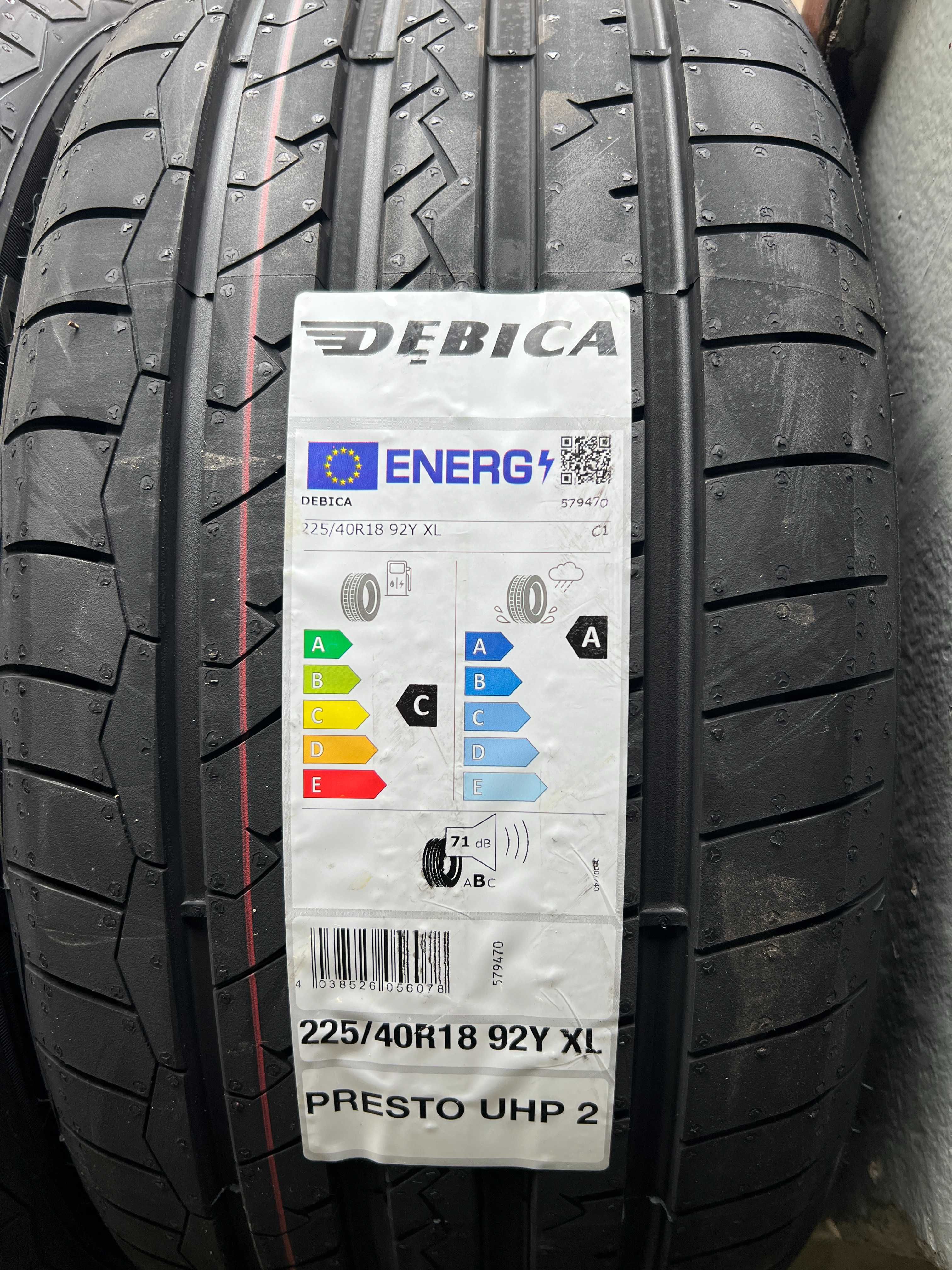 225/40r18 dębica  nowe opony letnie 2024r montaż w cenie !