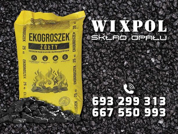 EKOgroszek 2800zł, HDS Transport Skład Opału WIXPOL