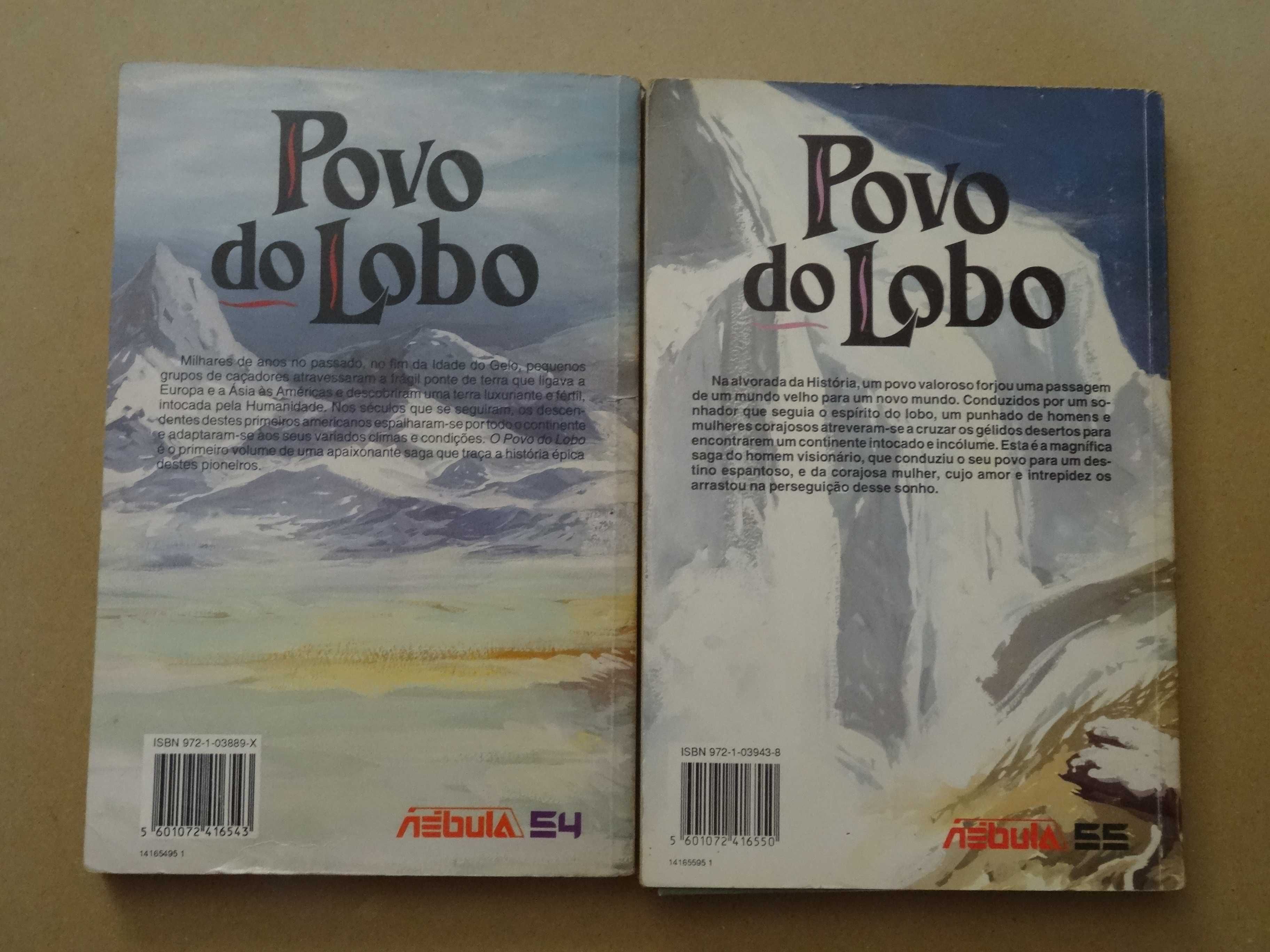 Povo do Lobo de W. Michael Gear e Kathleen O' Neal Gear - 2 Volumes