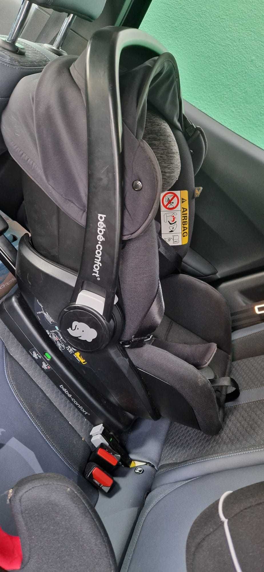 Maxi Cosi Duo - Carrinho Leona + Ovinho Marble + Isofix