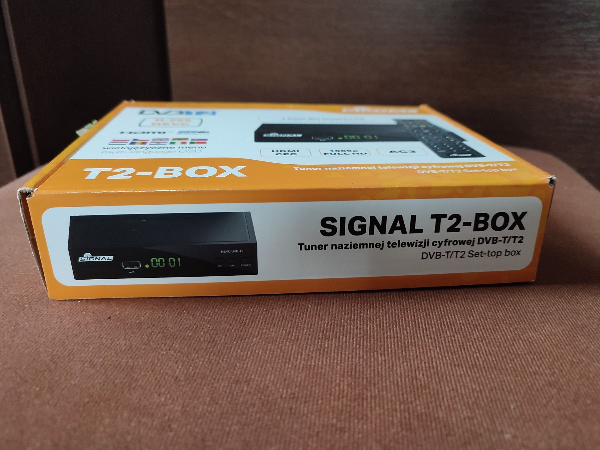 Tuner telewizji cyfrowej NOWY DVB-T