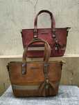 Elegancka torebka Gallantry z eco-skory burgund nowa