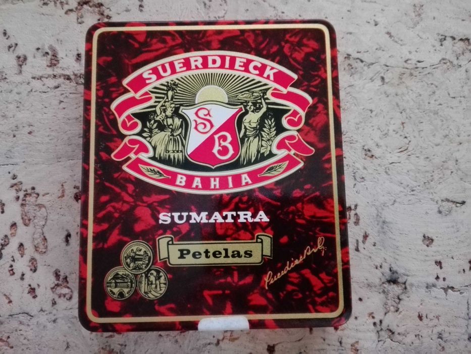 pudełko po cygaretkach Sumatra - XX w.