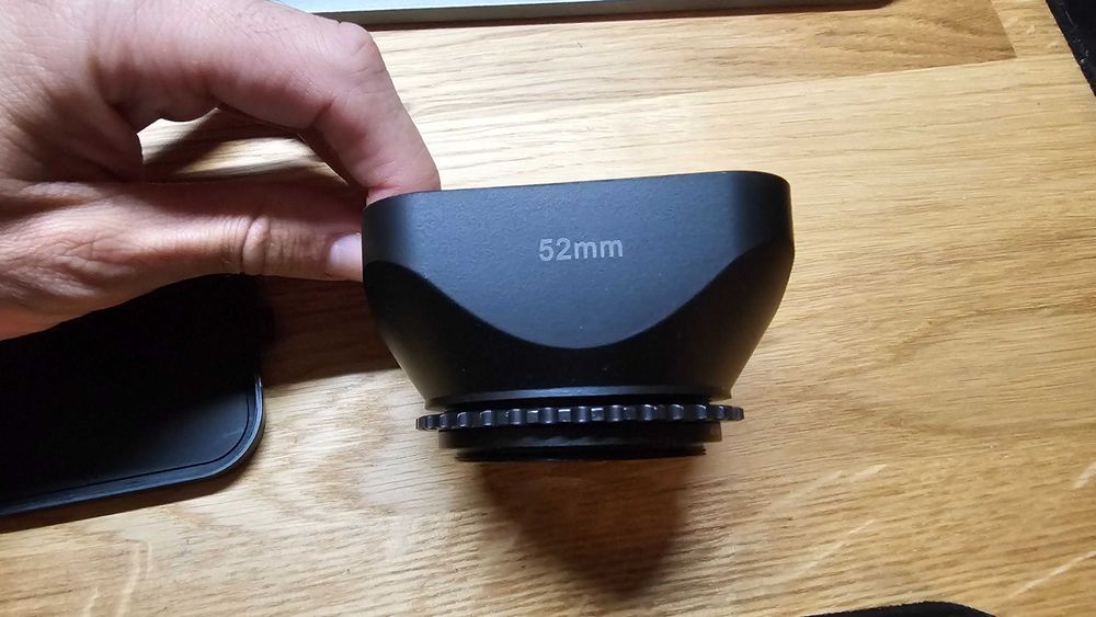 Parasol Quadrado de 52mm com Rosca e Tampa