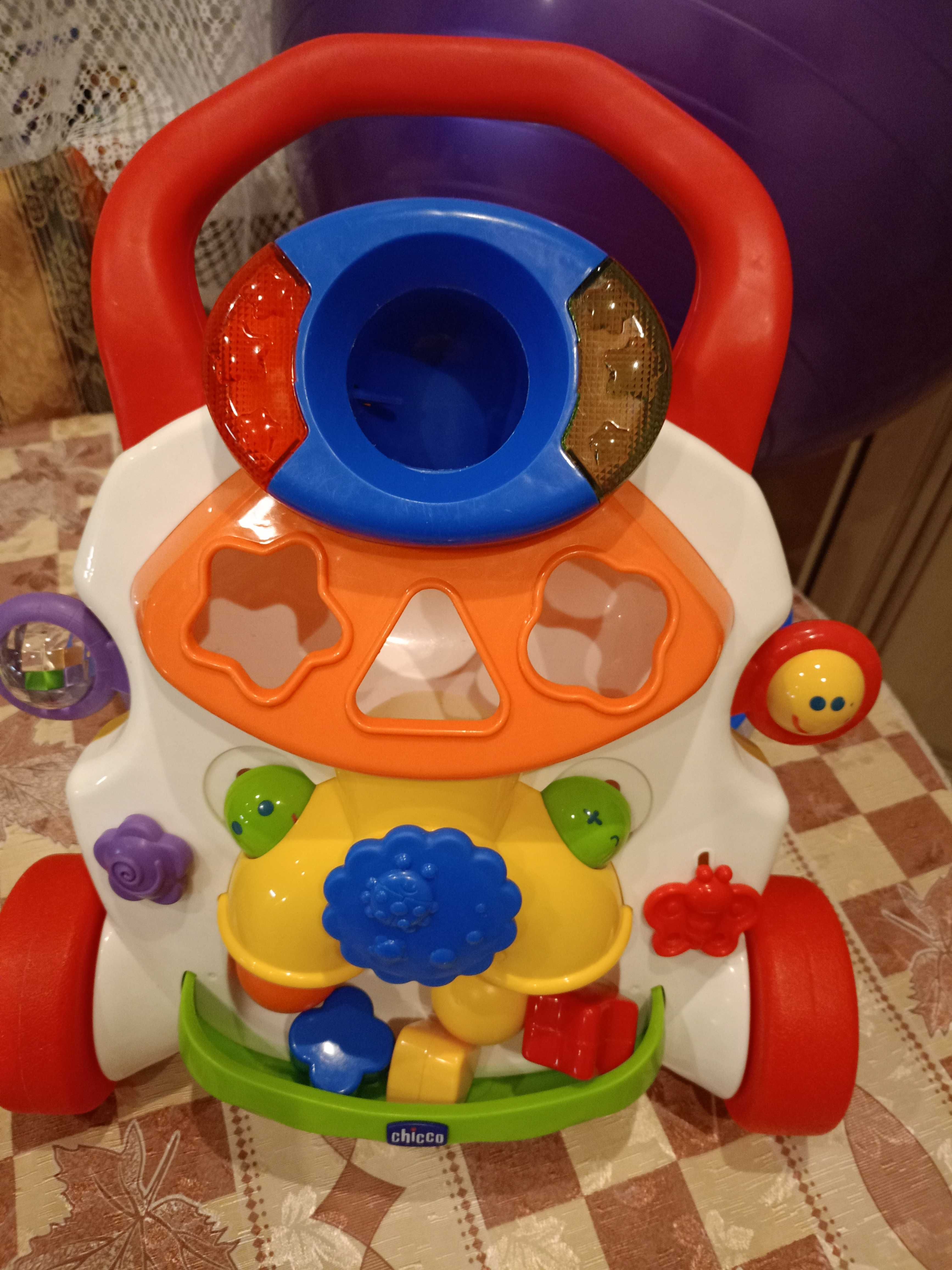 Ходунки каталка Перші кроки Chicco