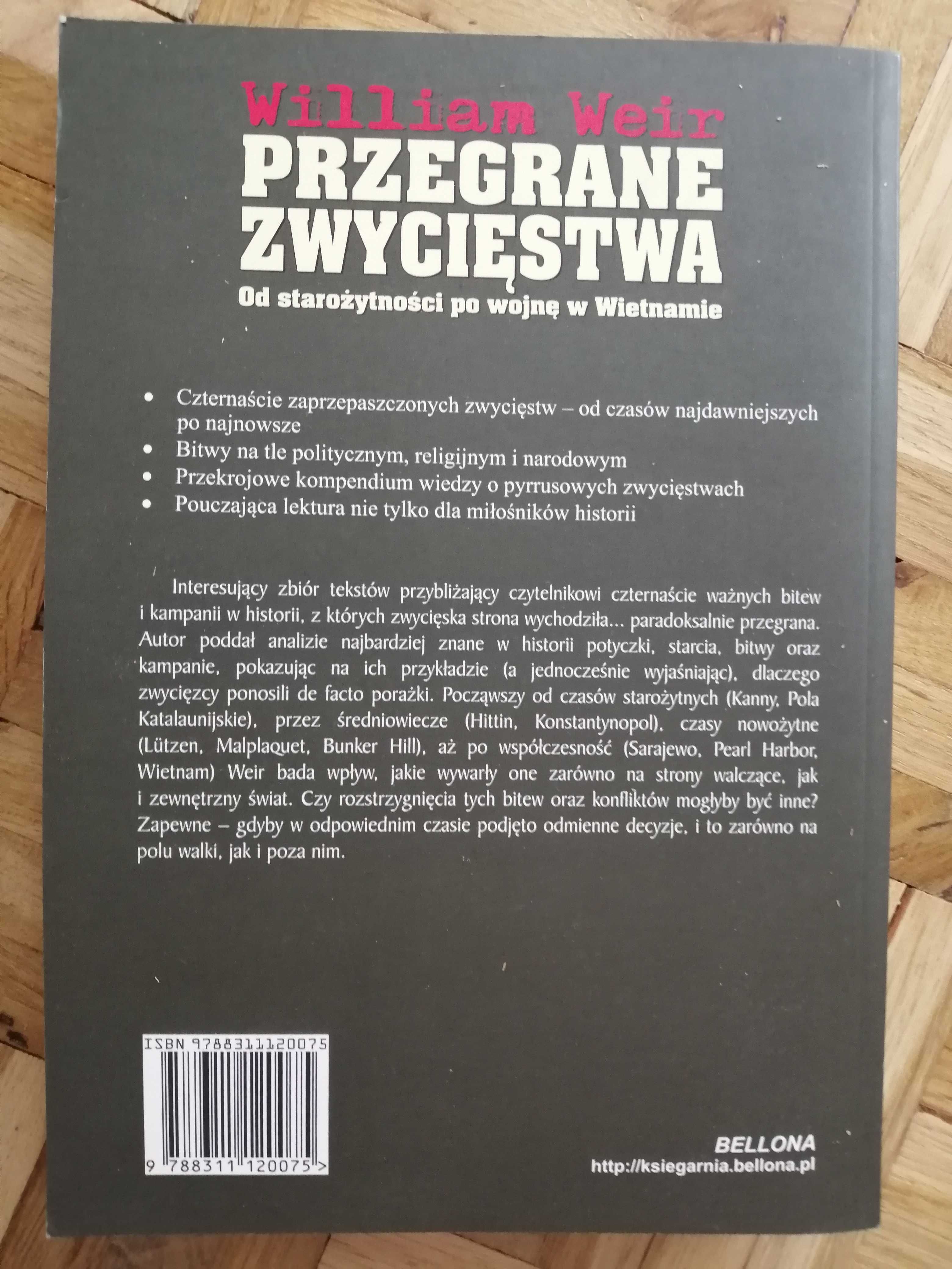 William Weir "Przegrane zwycięstwa"