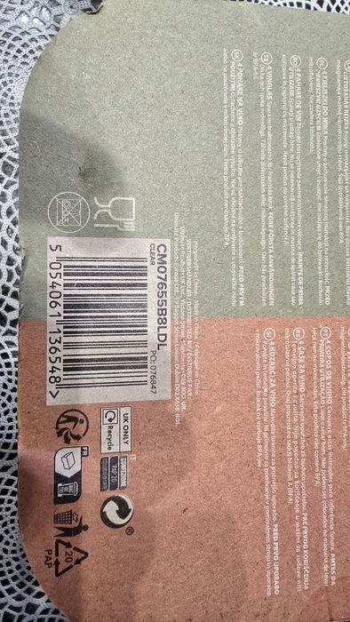 Komplet kielszków plastikowych Cambridge