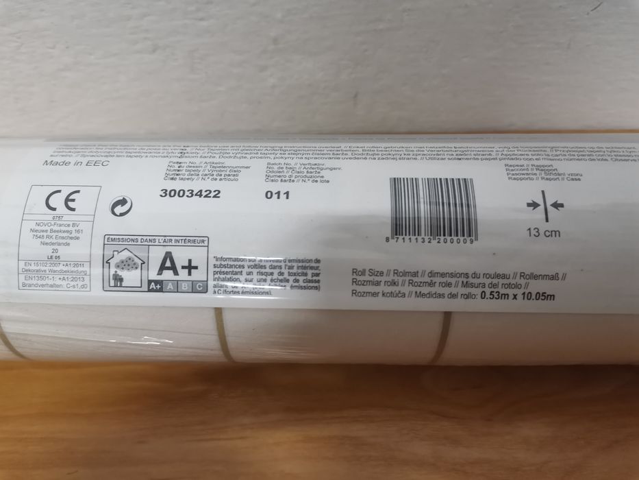 3x Tapeta plastry miodu 15m2 + klej do tapet