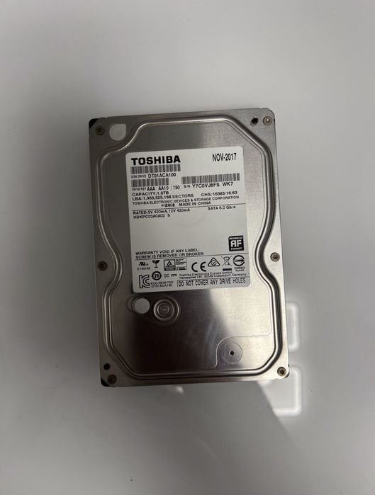 Жорсткий диск HDD Toshiba 1TB