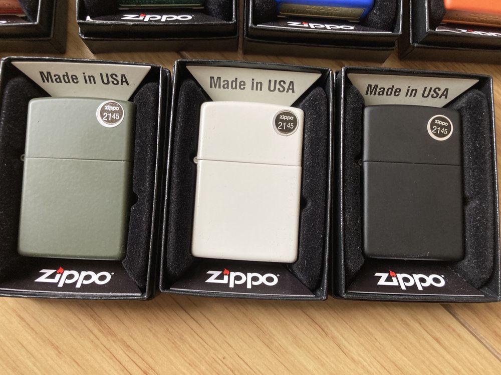 Новая бензиновая зажигалка Zippo 233,239,229,231,221,214,218 Matte США