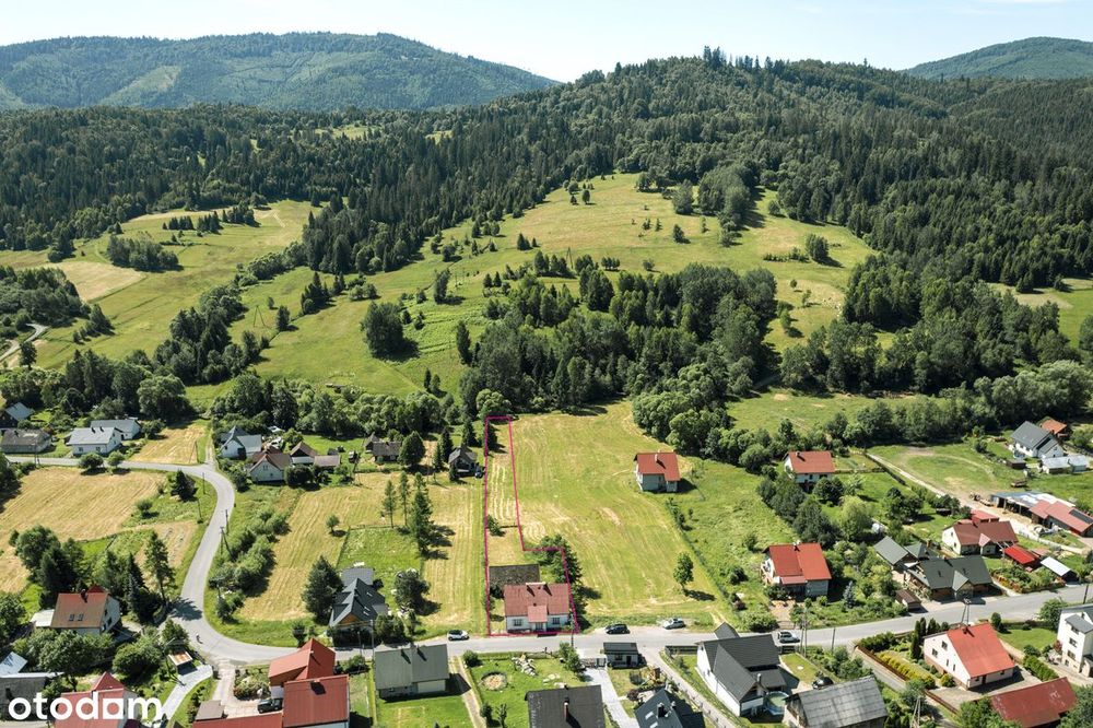 Dom z dużą działką i własnym dostępem do rzeki