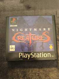 Nightmare creatures PlayStation 1 PSX ps1