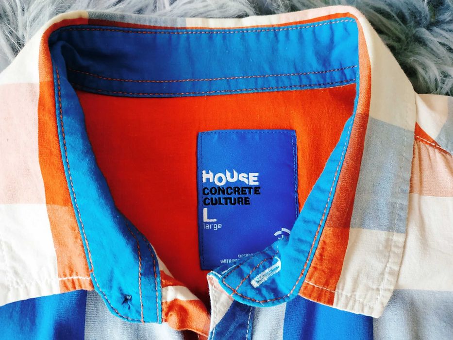 Koszula męska w kratę