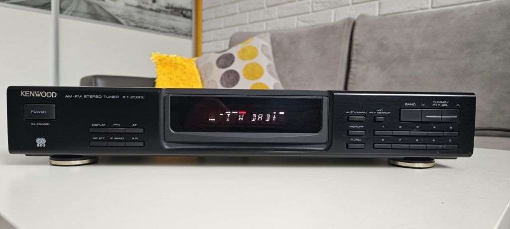 Kenwood KT-2060L tuner cyfrowy stereo hi-fi z RDS. b.d. stan.