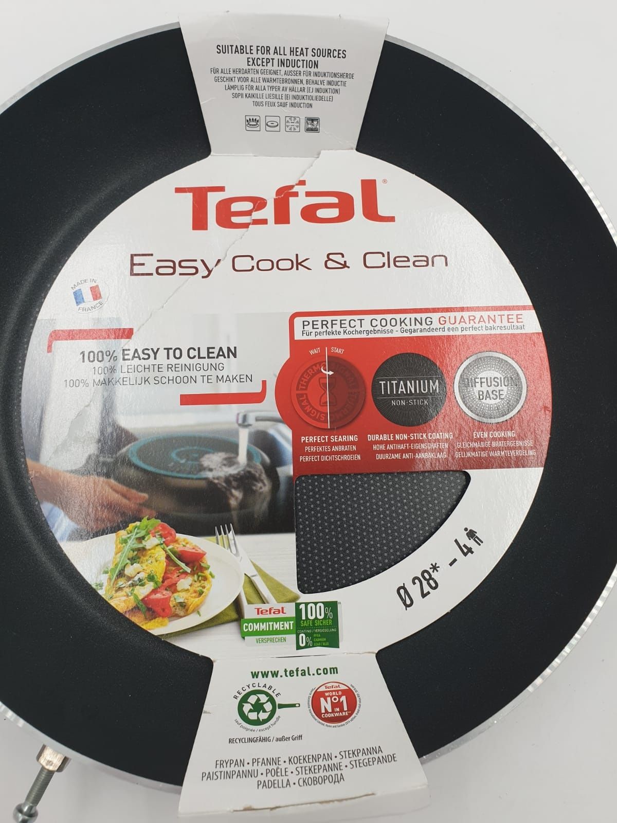 Tefal B55506, średnica 28 cm