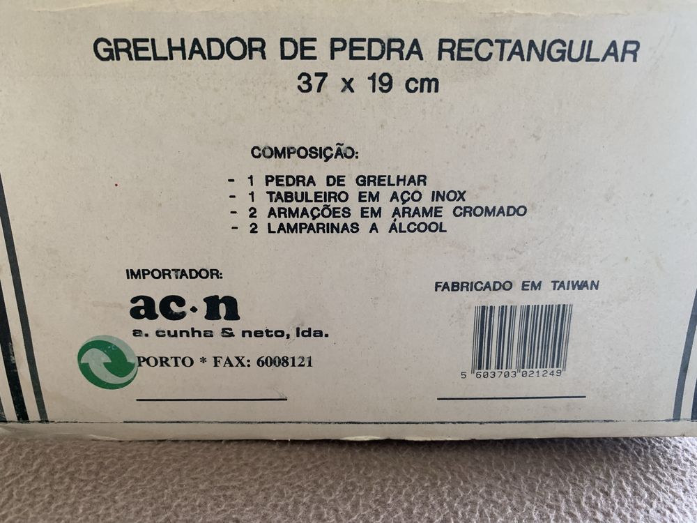 Grelhador de pedra