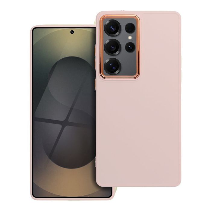 Futerał FRAME do SAMSUNG S25 Ultra pudrowy róż