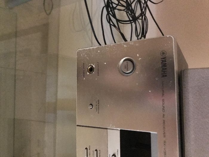 Amplificador com home cinema 5.1 Yamaha