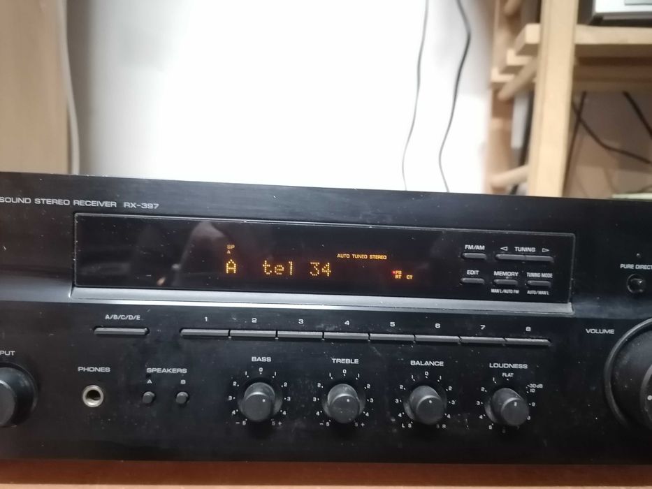 Amplituner Yamaha RX-397 z RDS STEREO