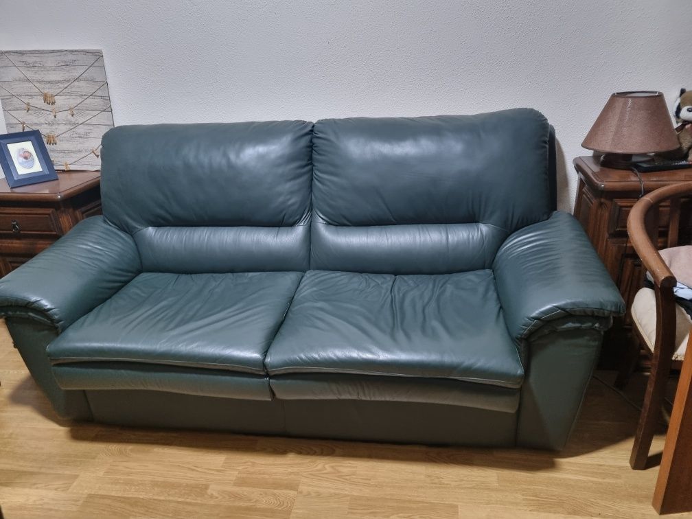 Vendo 2 sofas em pele