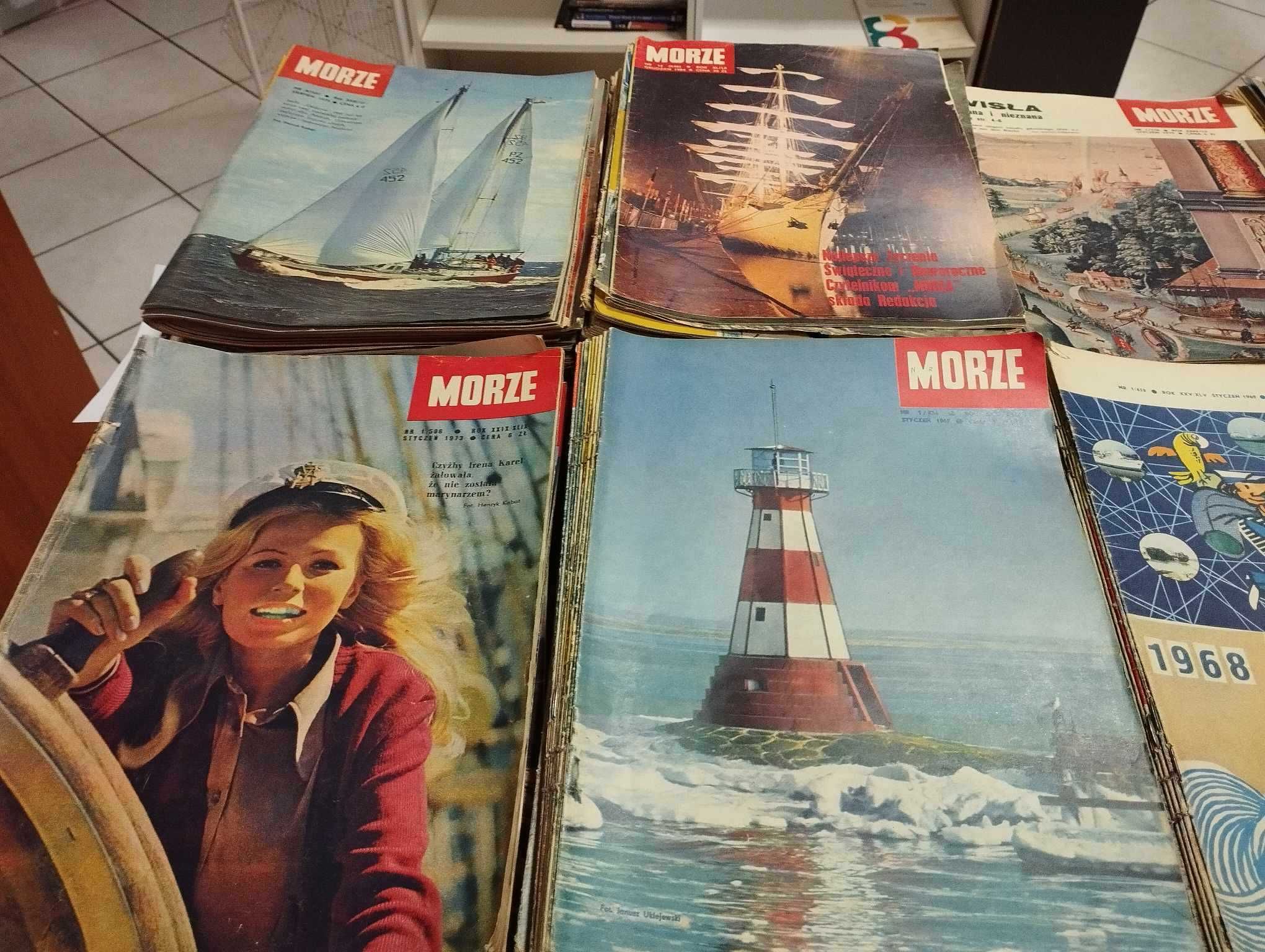 Ogromna kolekcja czasopisma Morze