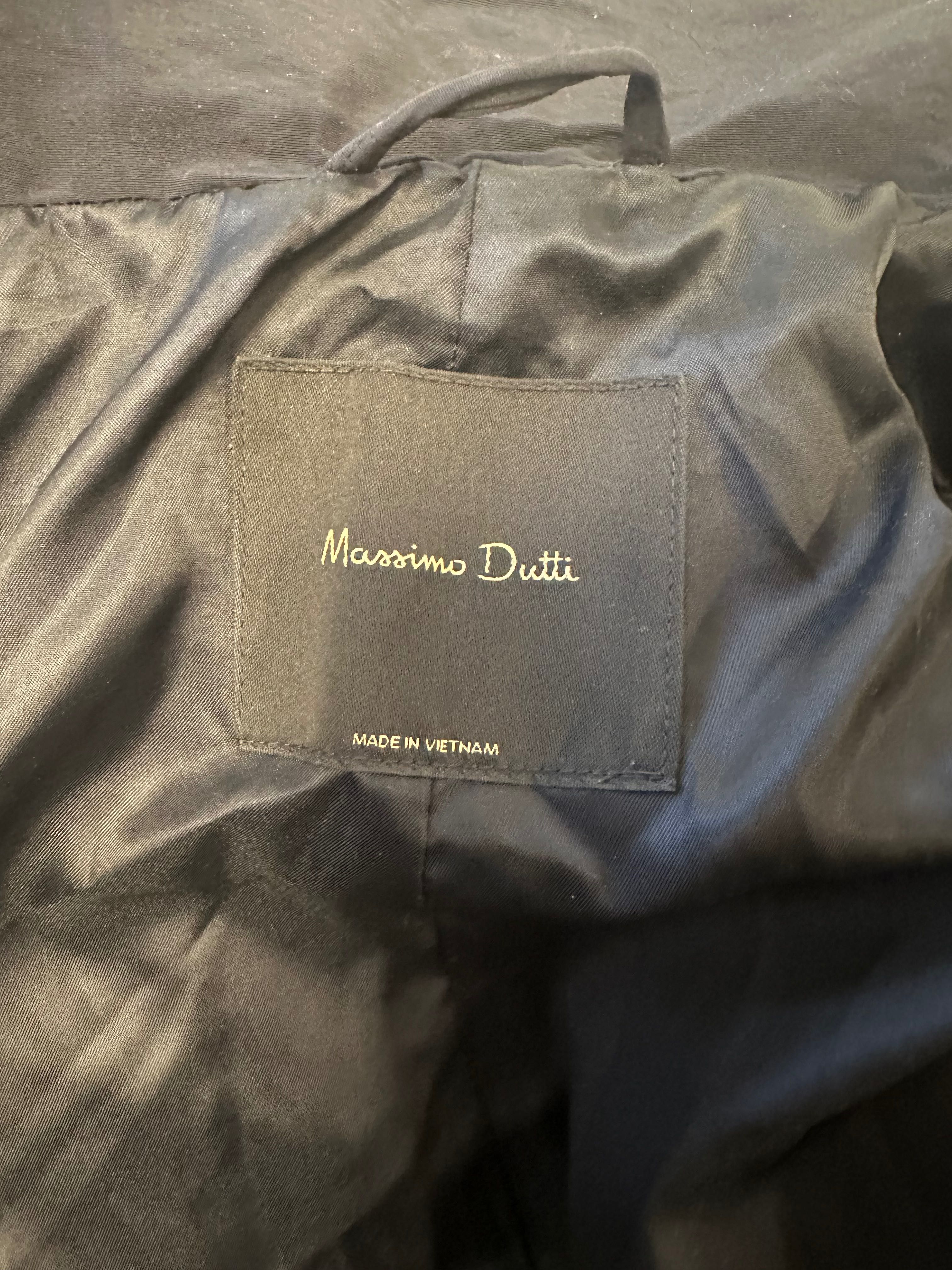 Puchowa kurtka Massimo Dutti bardzo ciepła