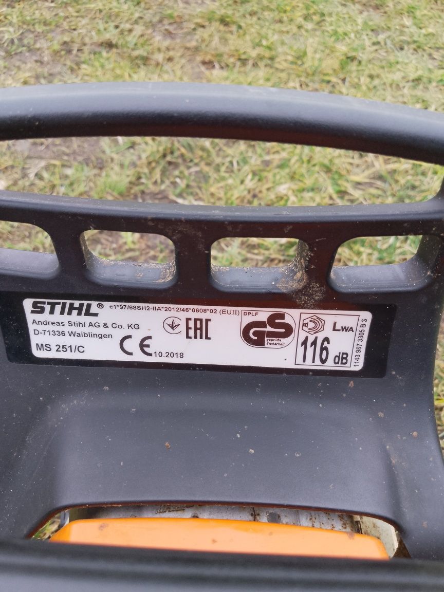 Stihl ms 251 dobry stan