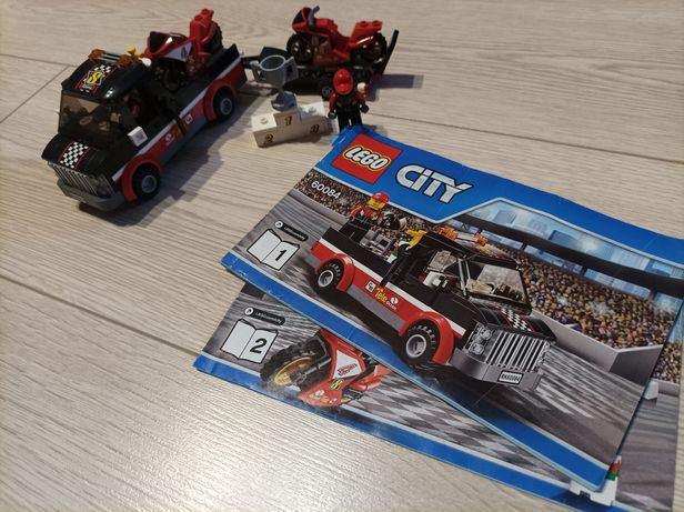 LEGO City 60084 transporter motocykli