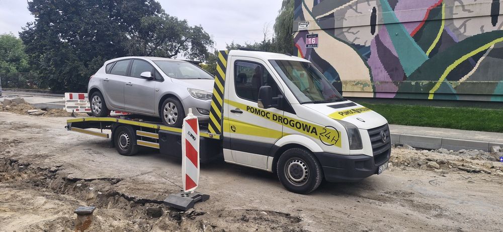 Od 100 Zł Pomoc Drogowa 24/7 Autolaweta Laweta Holowanie