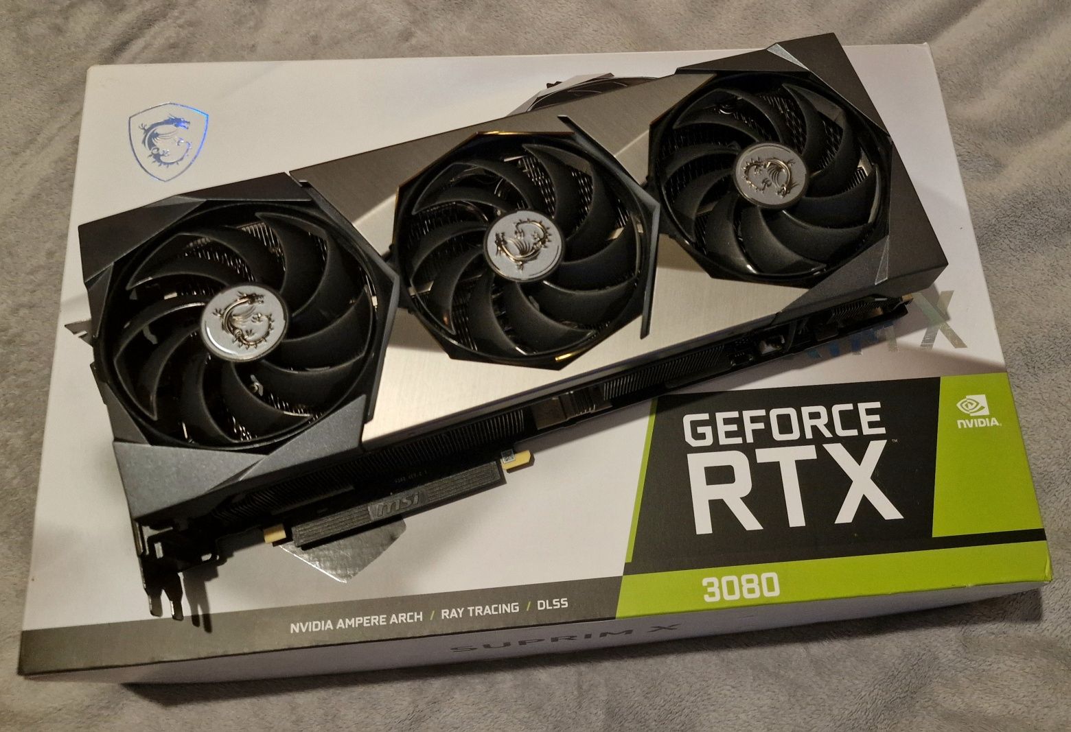 Видеокарта MSI GeForce RTX 3080 SUPRIM X