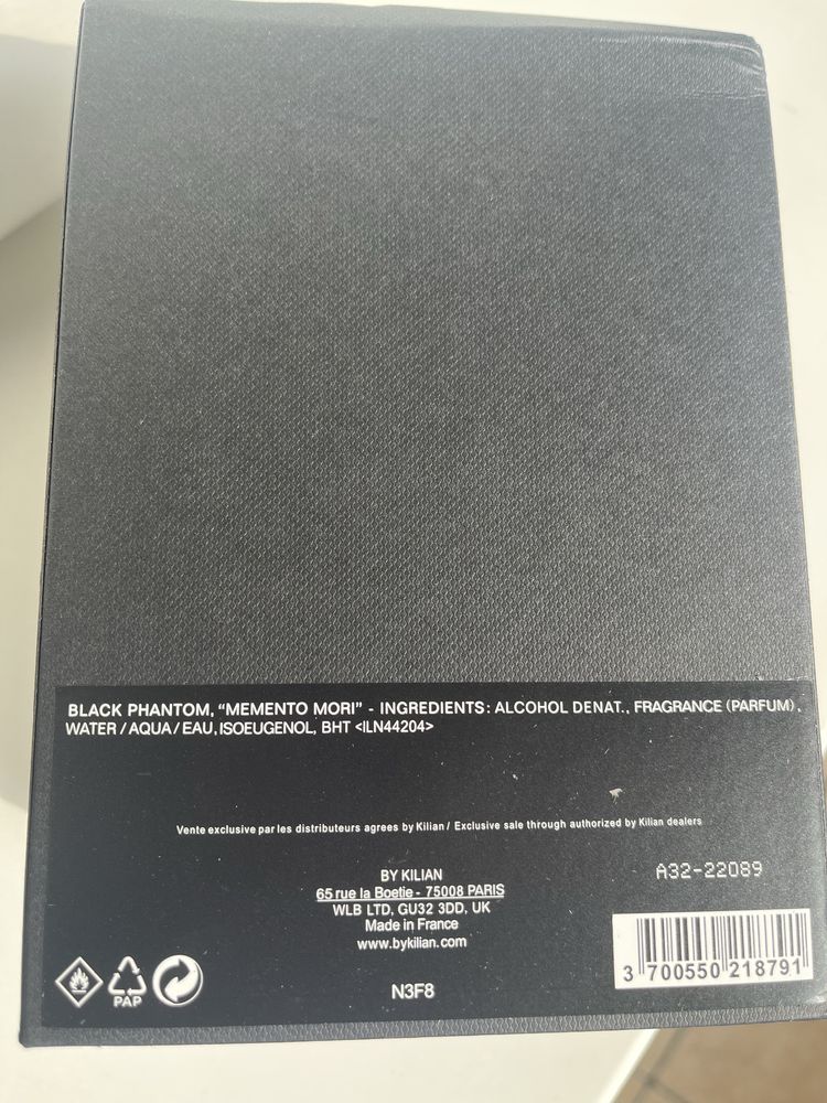 Kilian Black Phantom 50 ml ( шкатулка )