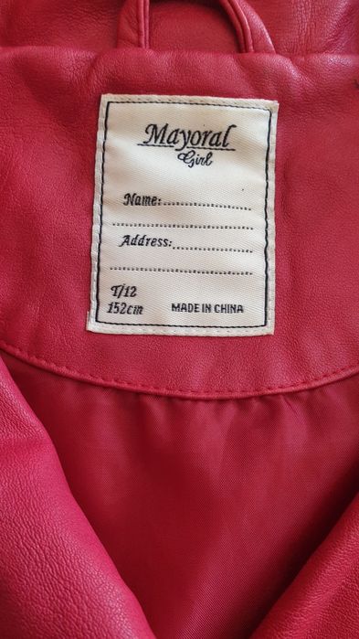 Blusão Mayoral tamanho 12 Portes Grátis