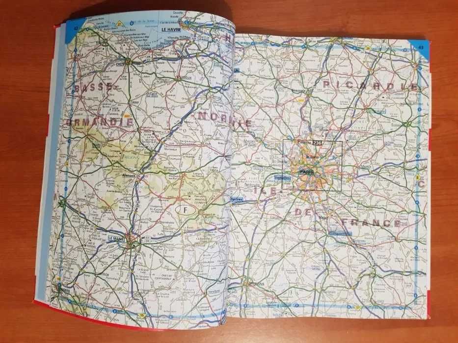 Atlas de estradas da Europa