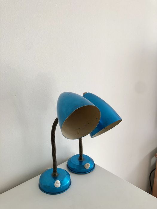 Par de candeeiros vintage