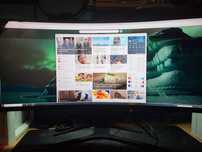 Monitor 34 cale Xiaomi Mi Curved Gaming Monitor WQHD 144Hz uszkodzony